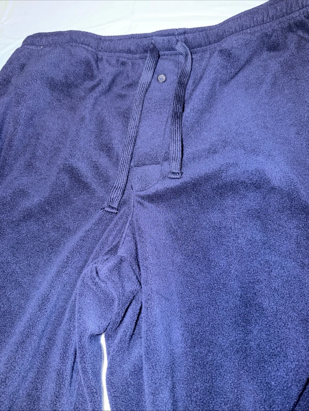 Saddlebred Men's Navy Fleece Sleep Lounge Pants Size L